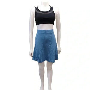 Horny Toad Chachacha Skater Blue  Skirt Size X Large